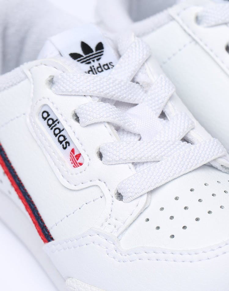 Adidas Toddler Continental 80 White/Red/Navy