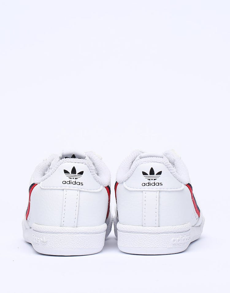 Adidas Toddler Continental 80 White/Red/Navy