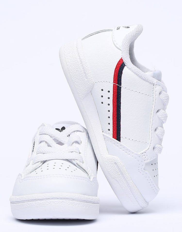 Adidas Toddler Continental 80 White/Red/Navy