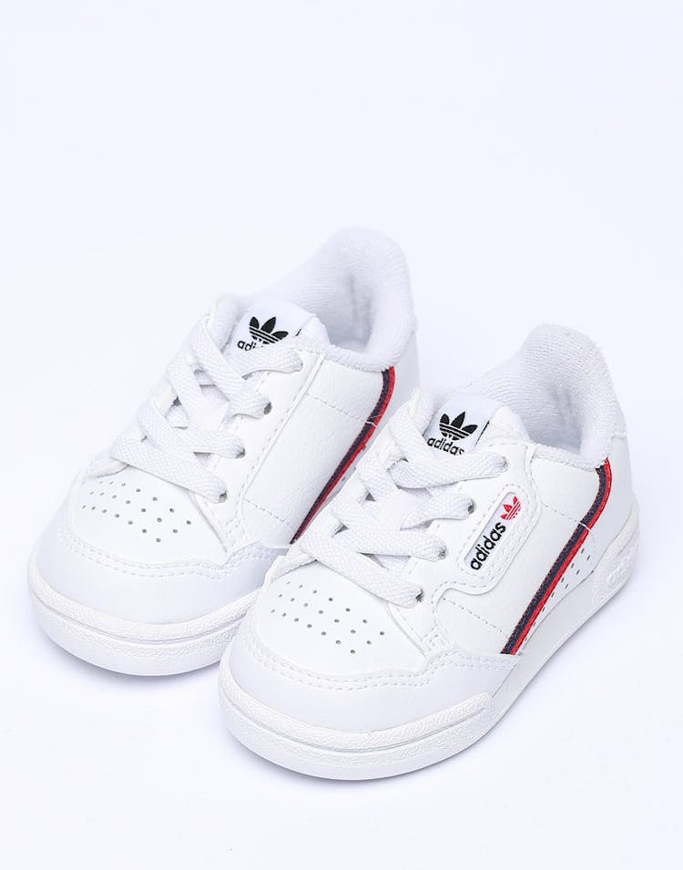 Adidas Toddler Continental 80 White/Red/Navy