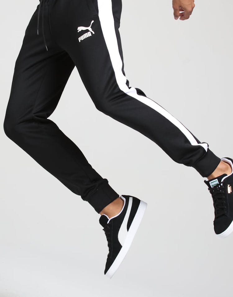 Puma Iconic T7 Track Pants Black