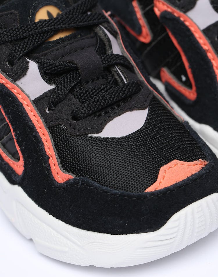 Adidas Toddler Yung-96 Chasm EL I Black/White/Orange