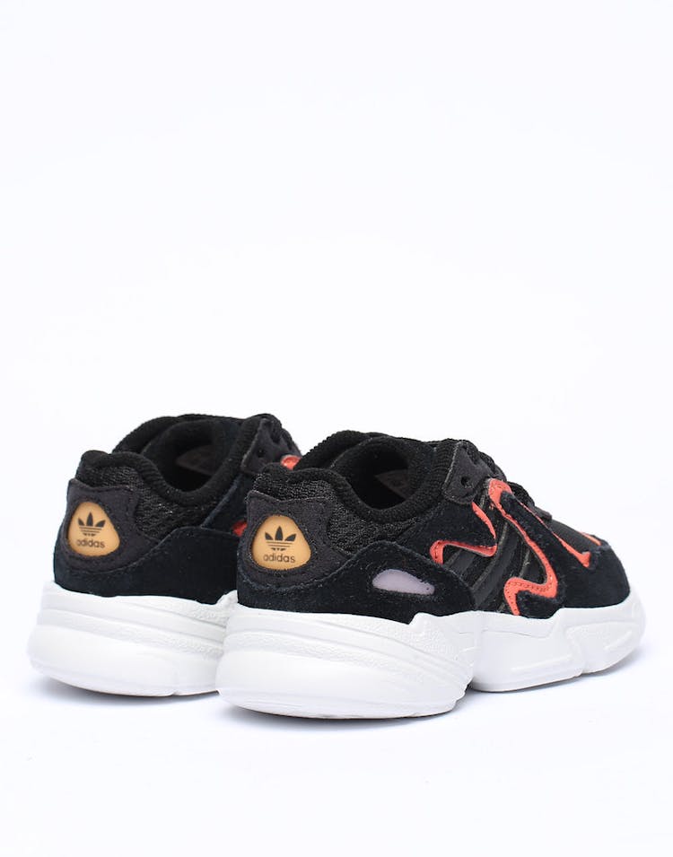 Adidas Toddler Yung-96 Chasm EL I Black/White/Orange