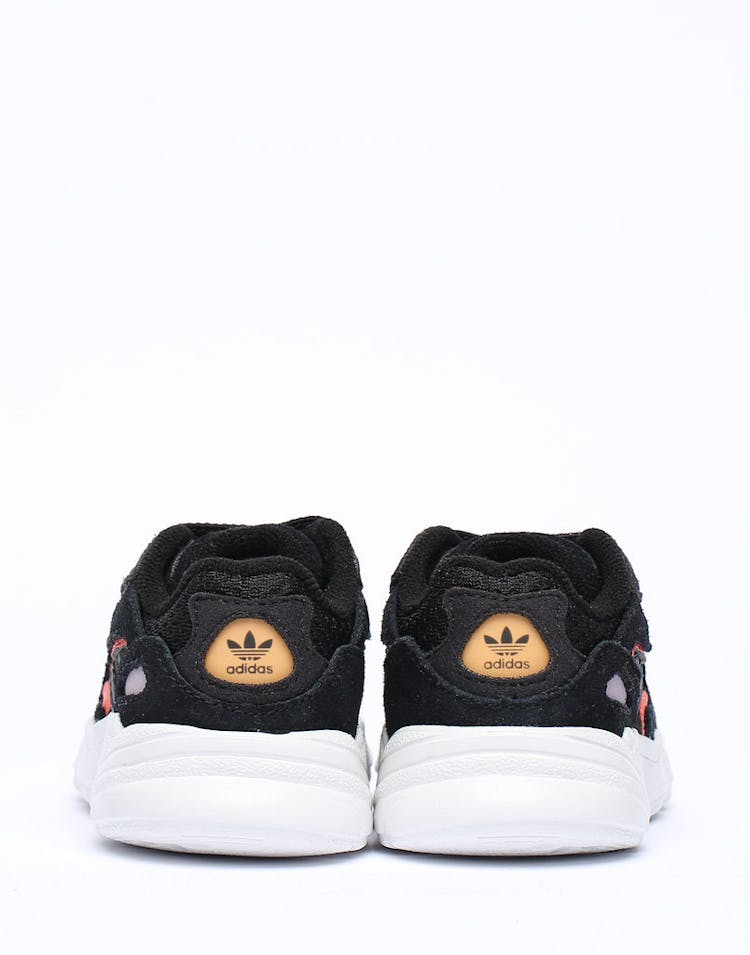 Adidas Toddler Yung-96 Chasm EL I Black/White/Orange