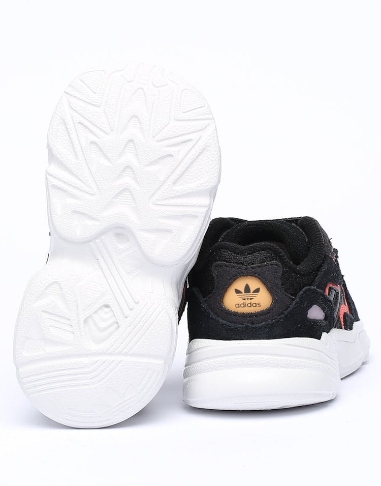 Adidas Toddler Yung-96 Chasm EL I Black/White/Orange