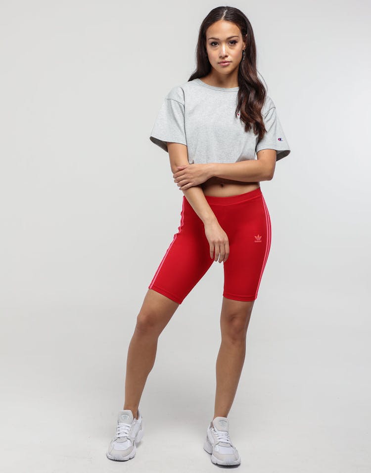 Adidas Women's Cycling Shorts Scarlet