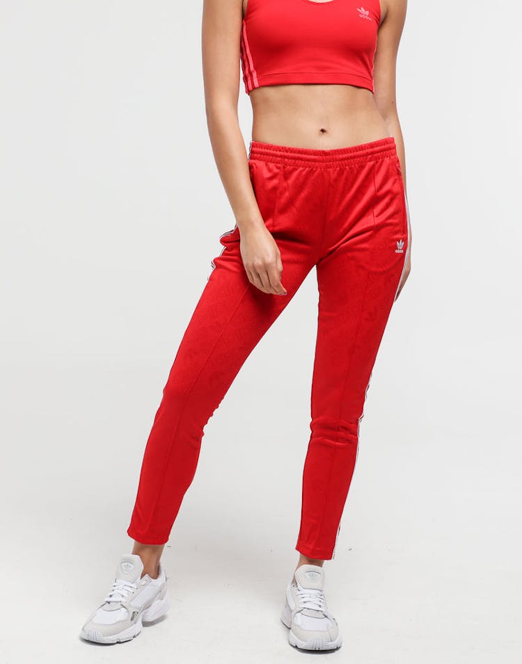 Adidas Women's SS Trackpant Scarlet