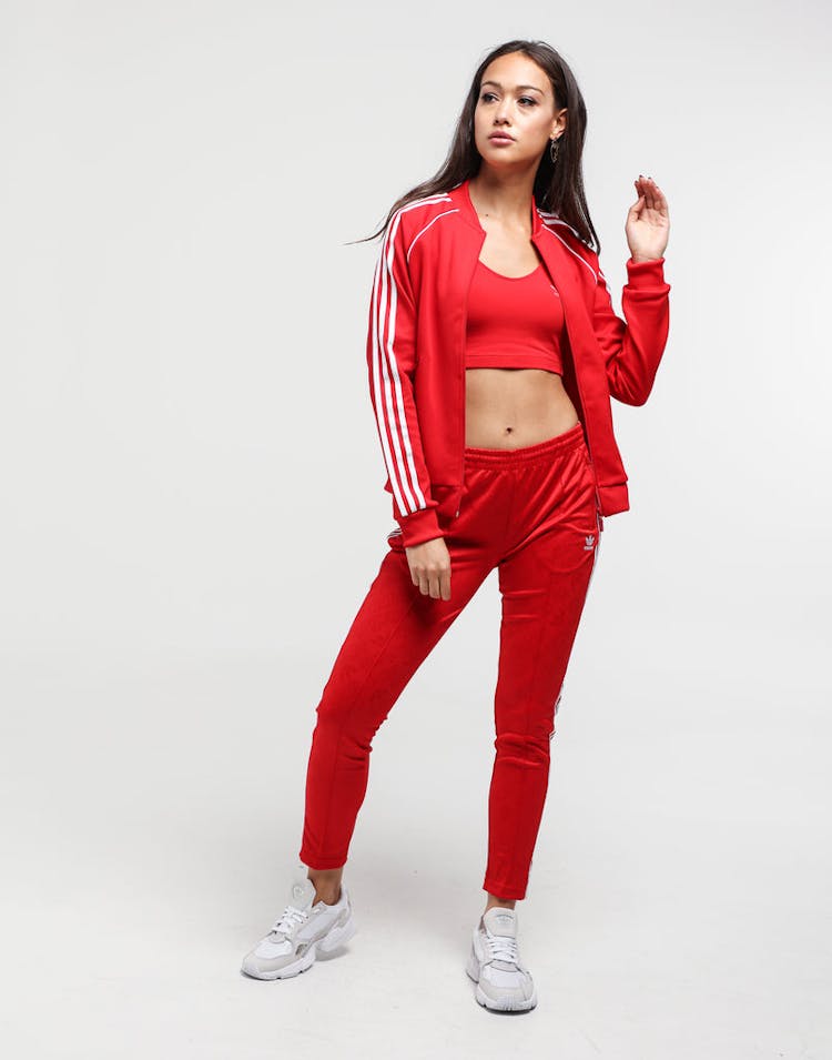 Adidas Women's SS Trackpant Scarlet