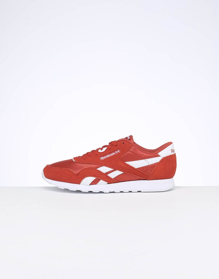 Rebook CL Nylon Red/White
