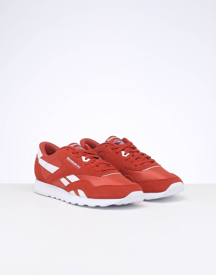 Rebook CL Nylon Red/White