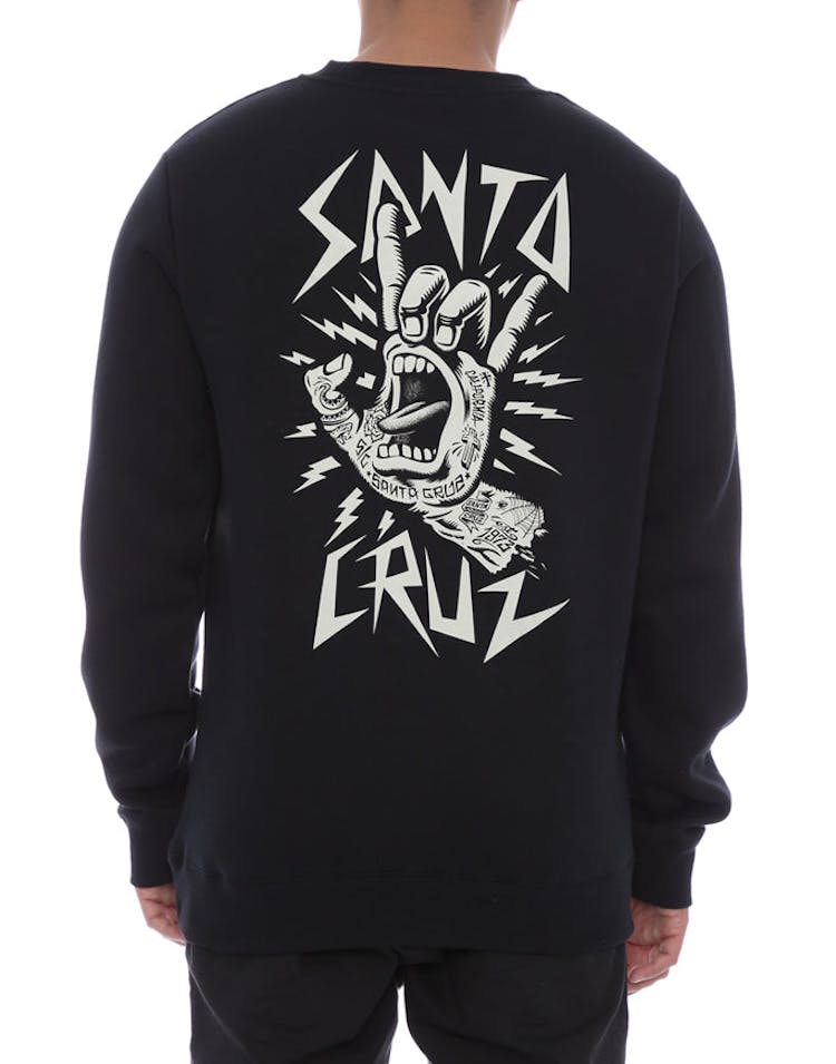 Rock Hand Crew Black