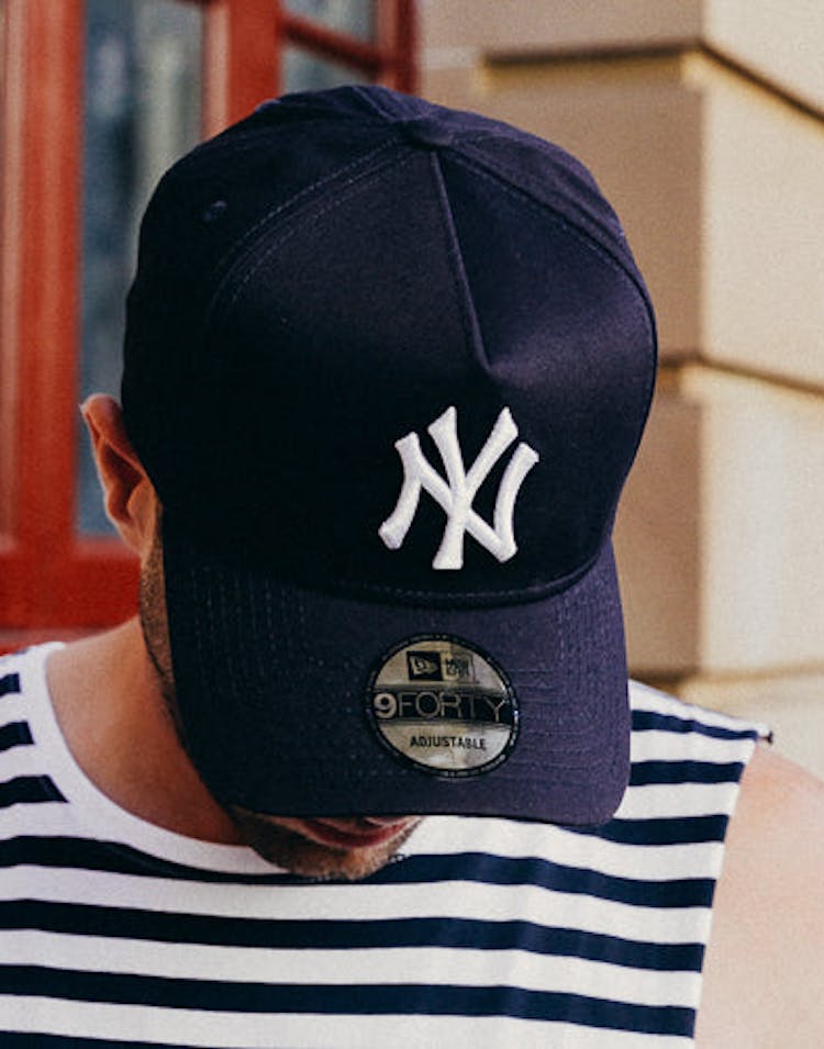 New Era Yankees 9FORTY A-Frame Snapback Navy/white