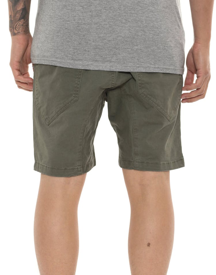 Nena and Pasadena Flight Short Green