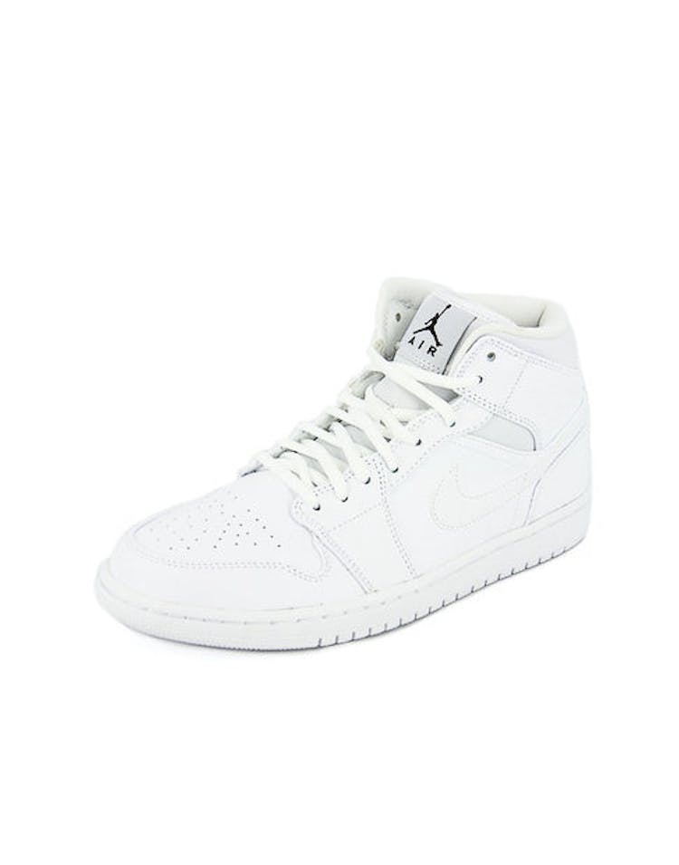 Jordan Air Jordan 1 Mid White/white