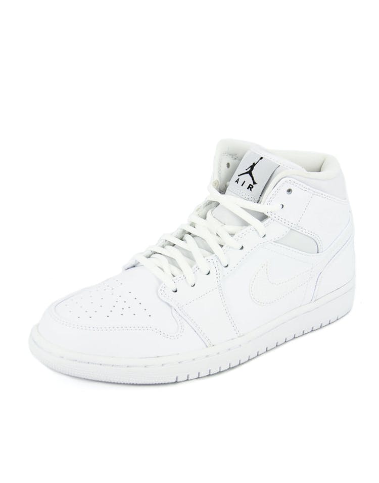 Jordan Air Jordan 1 Mid White/white