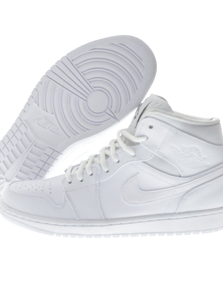 Jordan Air Jordan 1 Mid White/white
