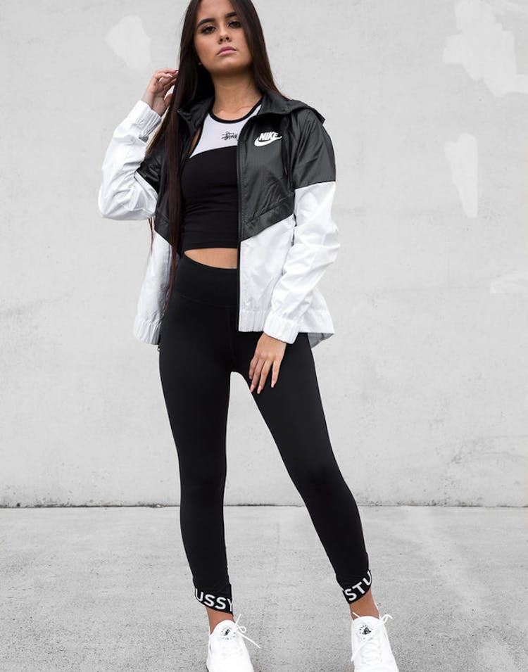Women's Windrunner Jacket Black/white/whi