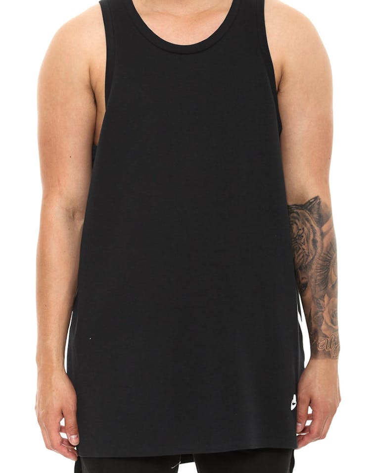 Nike Tech Fleece Tank Black/white/white