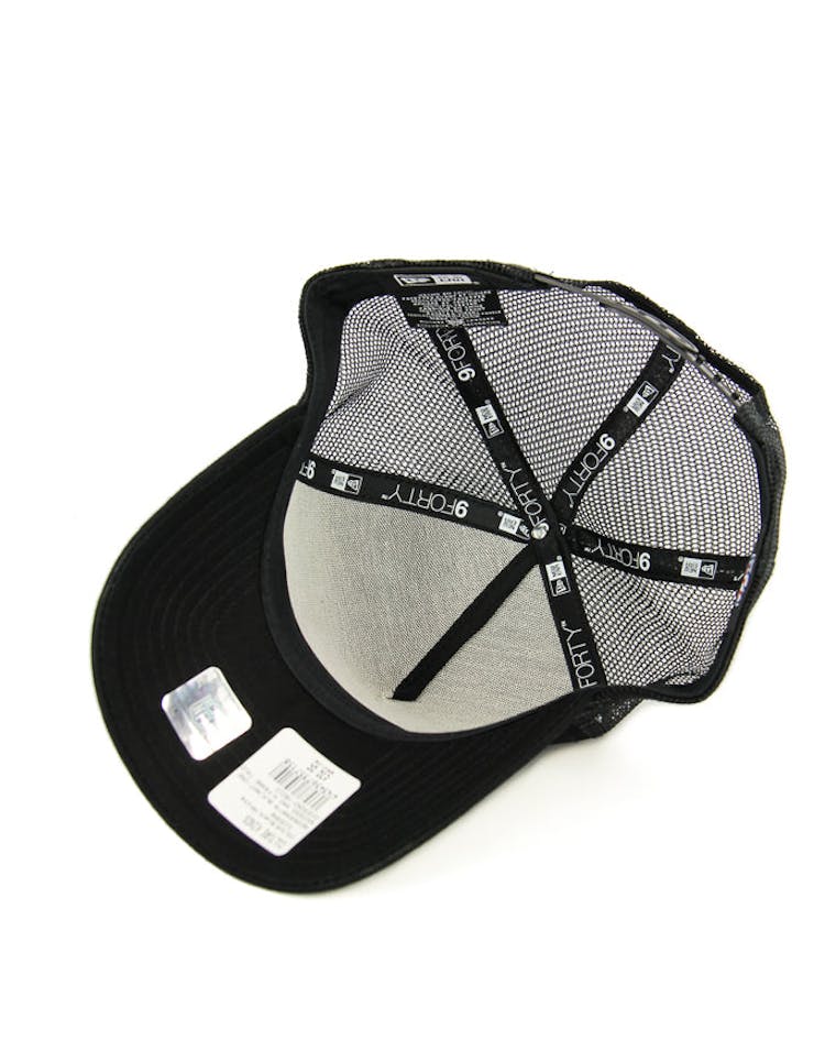 New Era Raiders 9FORTY A-Frame Trucker Black/white