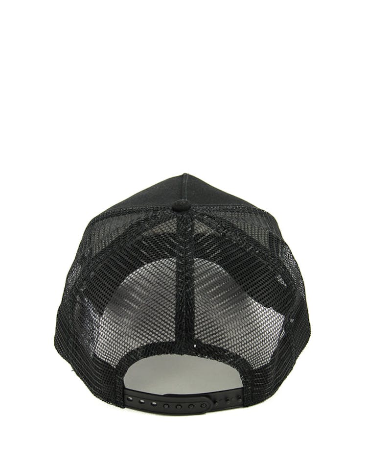 New Era Warriors 9FORTY A-Frame Trucker Black/yellow