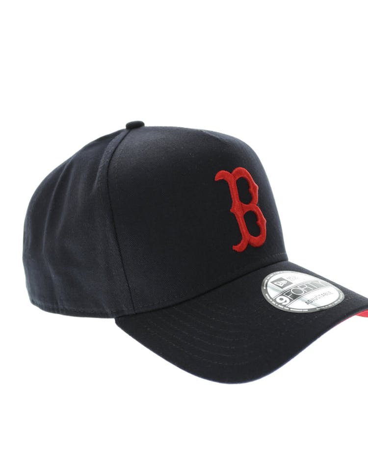 New Era Red Sox 9FORTY A-Frame Snapback Navy/scarlet