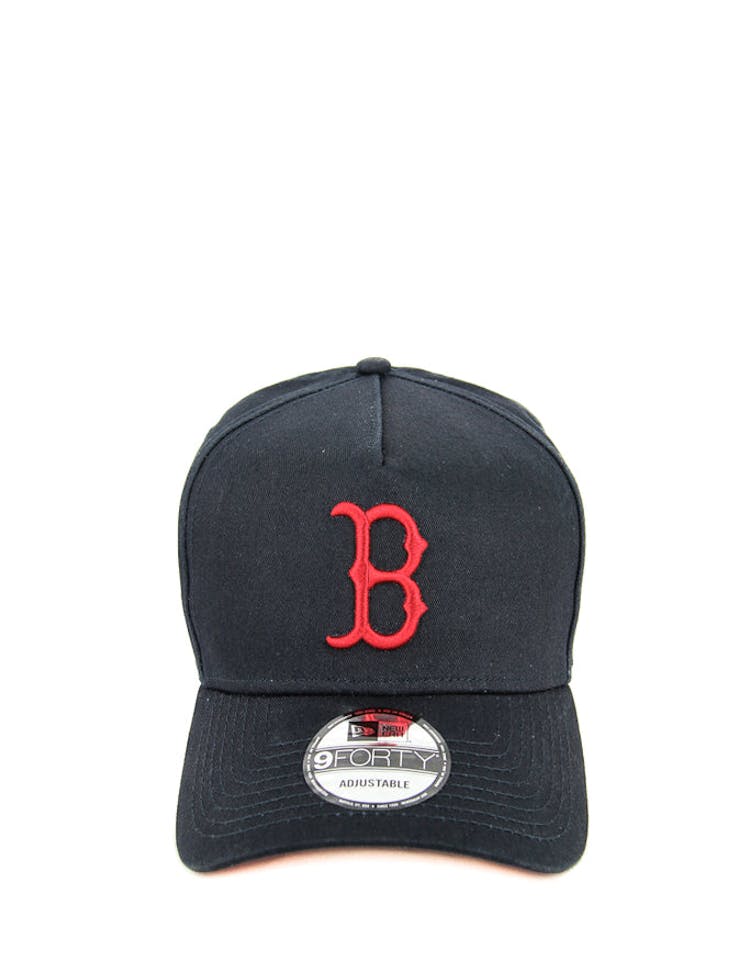 New Era Red Sox 9FORTY A-Frame Snapback Navy/scarlet