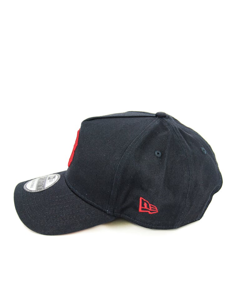 New Era Red Sox 9FORTY A-Frame Snapback Navy/scarlet