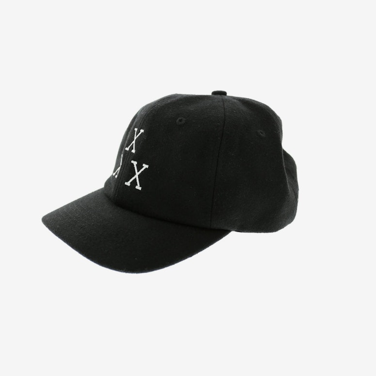 3 Strikes Flannel Strapback Black