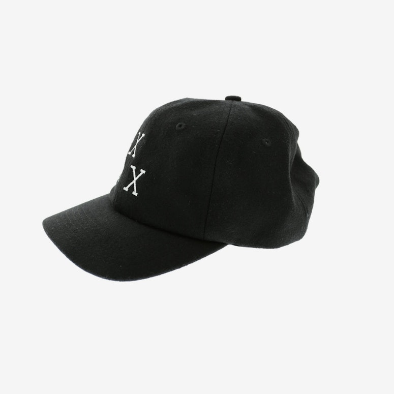 3 Strikes Flannel Strapback Black