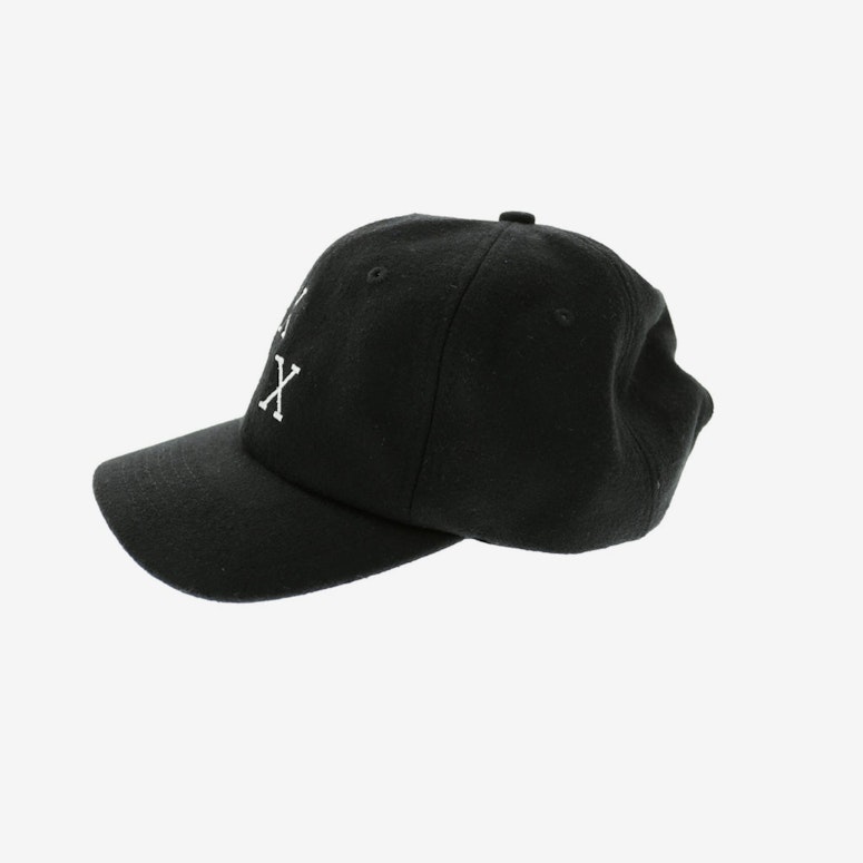 3 Strikes Flannel Strapback Black