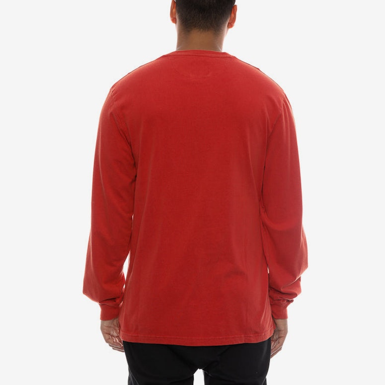 10 Deep Sound & Fury Vintage Long Sleeve Tee Red