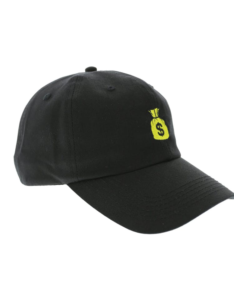 Money Bags Strapback Black