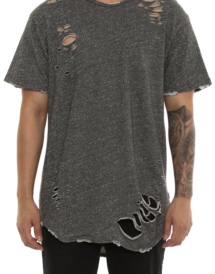 Thrasher OG Long Tee Charcoal