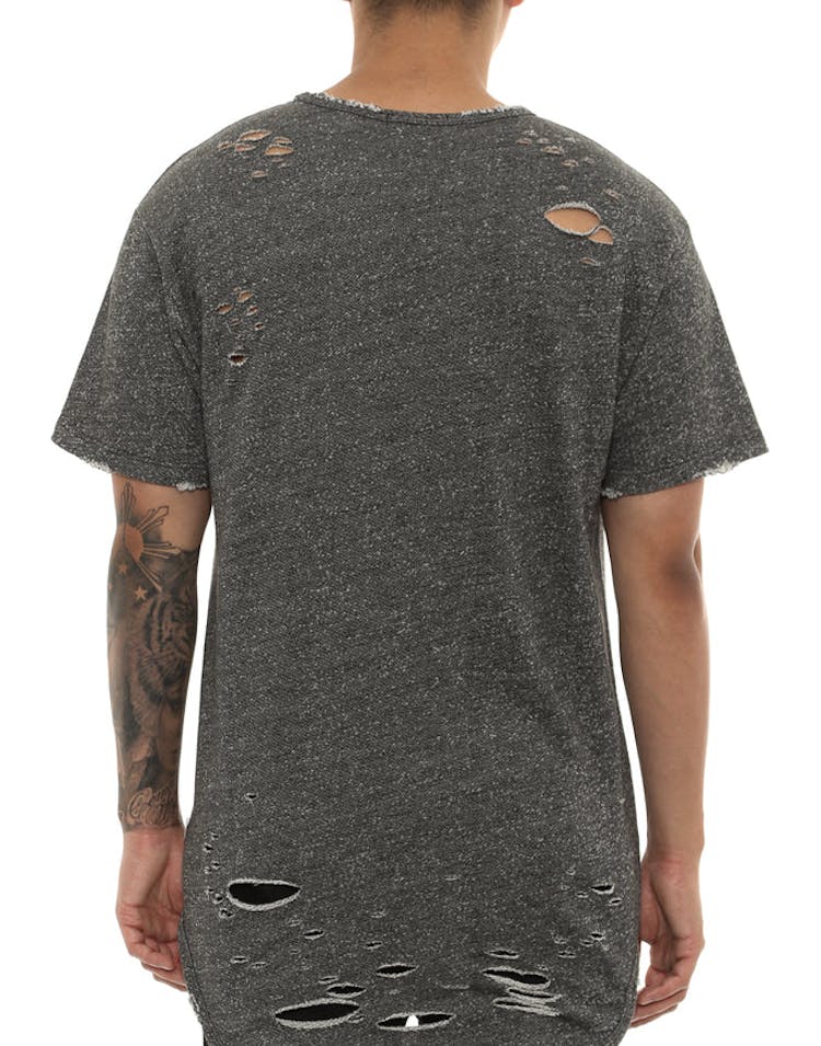 Thrasher OG Long Tee Charcoal