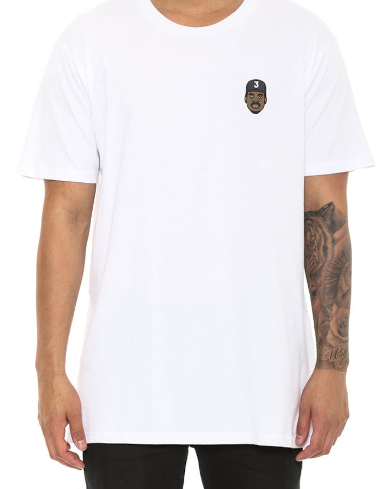 Goat Crew Chano the Rapper Mini Head Tee White
