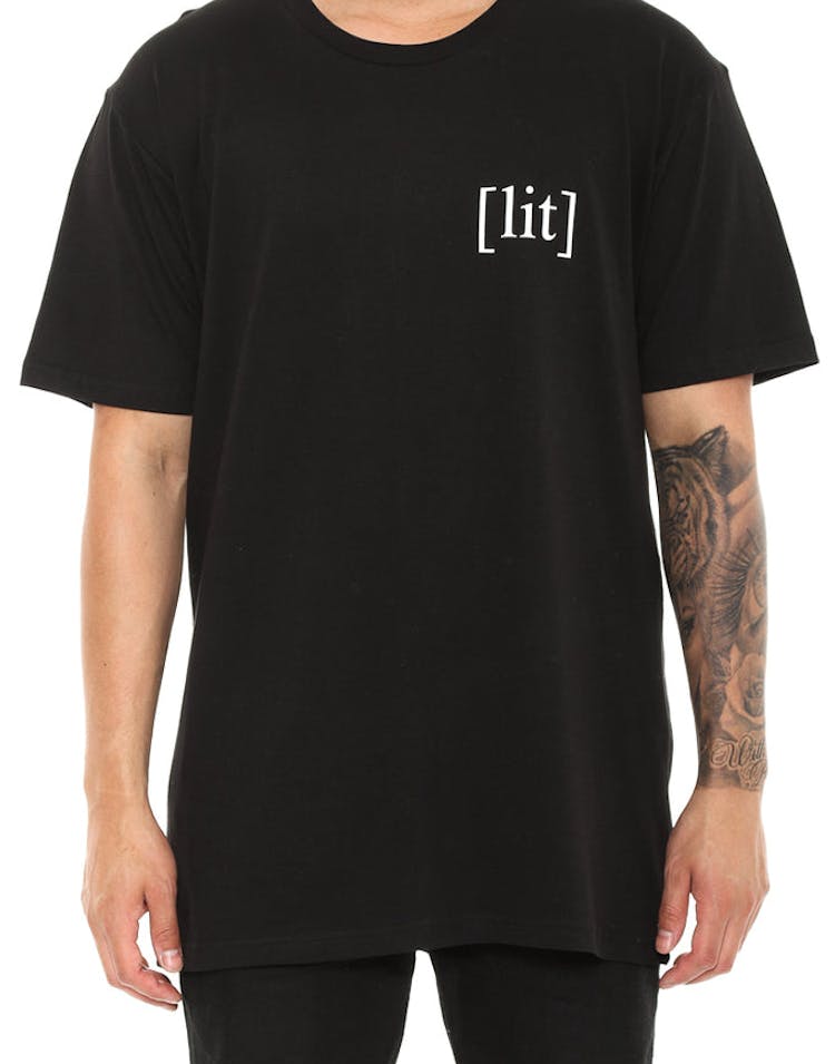Goat Crew Its Lit Tee Black