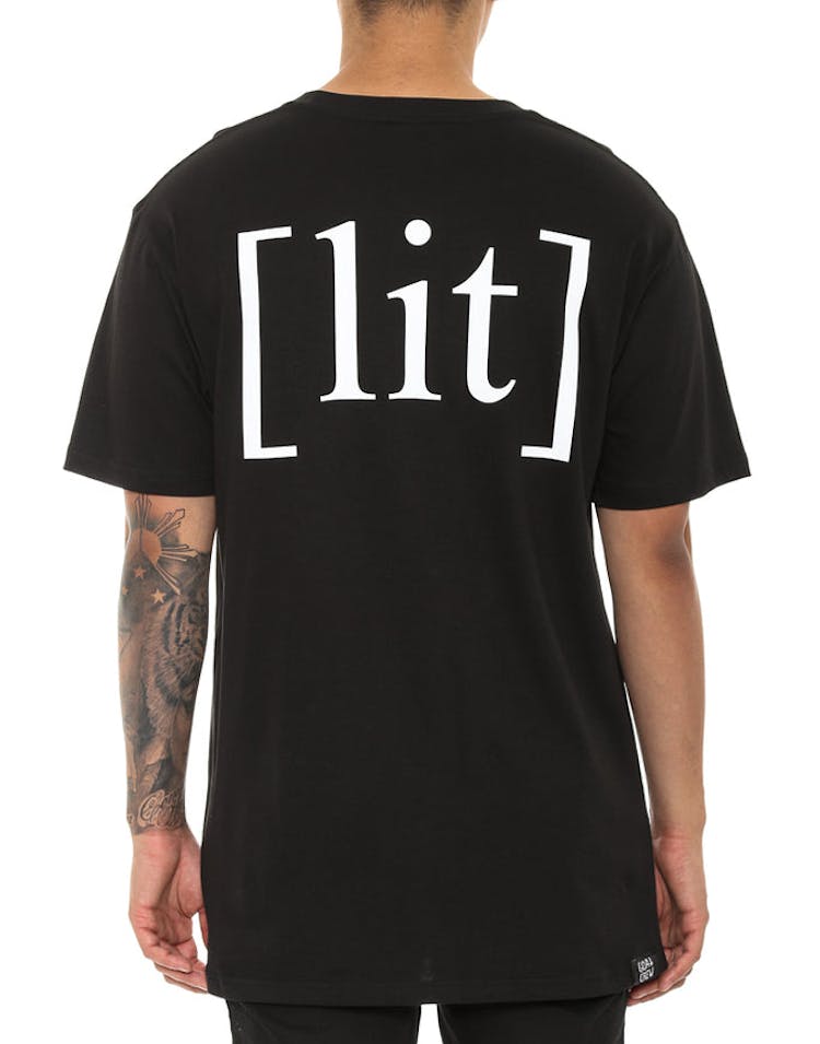 Goat Crew Its Lit Tee Black