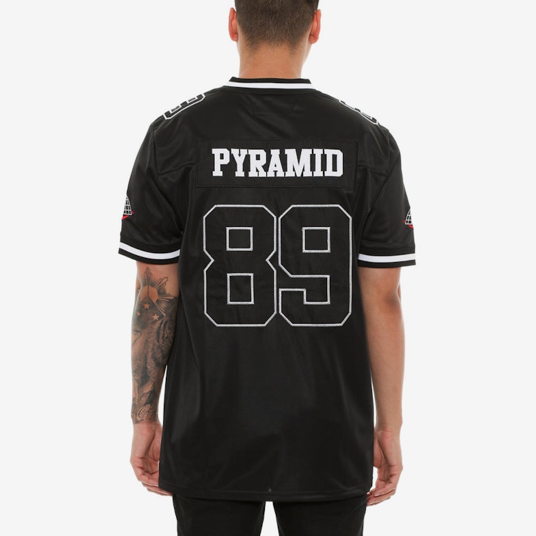 Black Pyramid Home Team Football Jersey Black