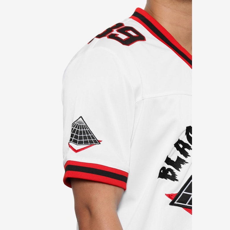 Black Pyramid Home Team Football Jersey White