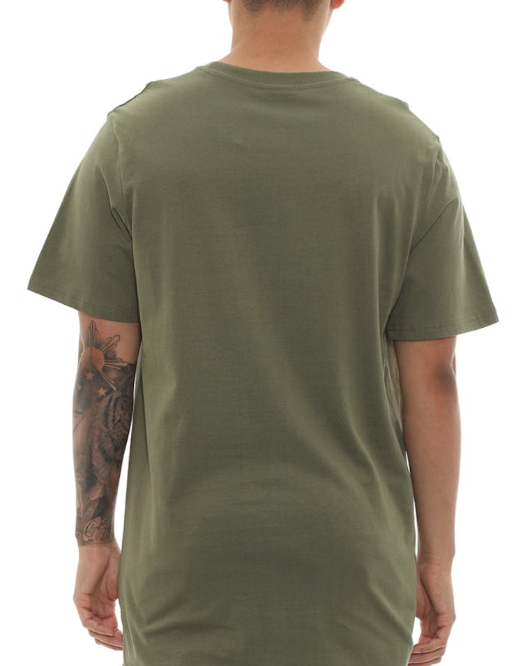 Last Kings Record Tee Olive