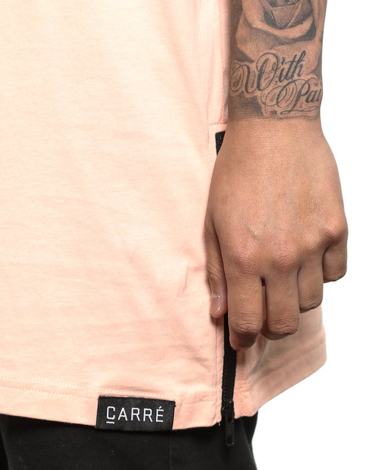 Carré incline Capone 2 Muscle Tee Peach