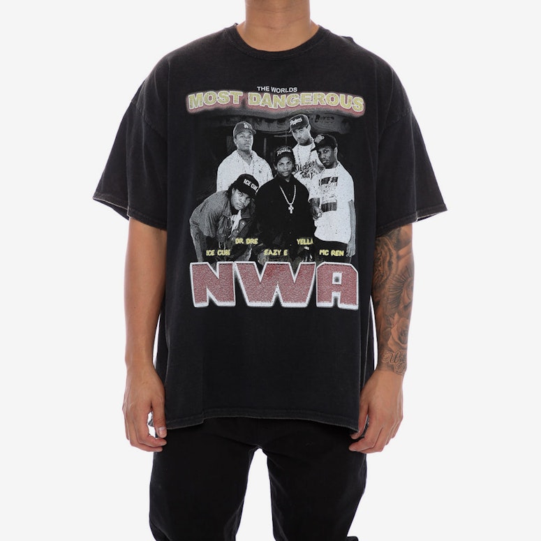 American Thrift NWA 2 Vintage Tee Black