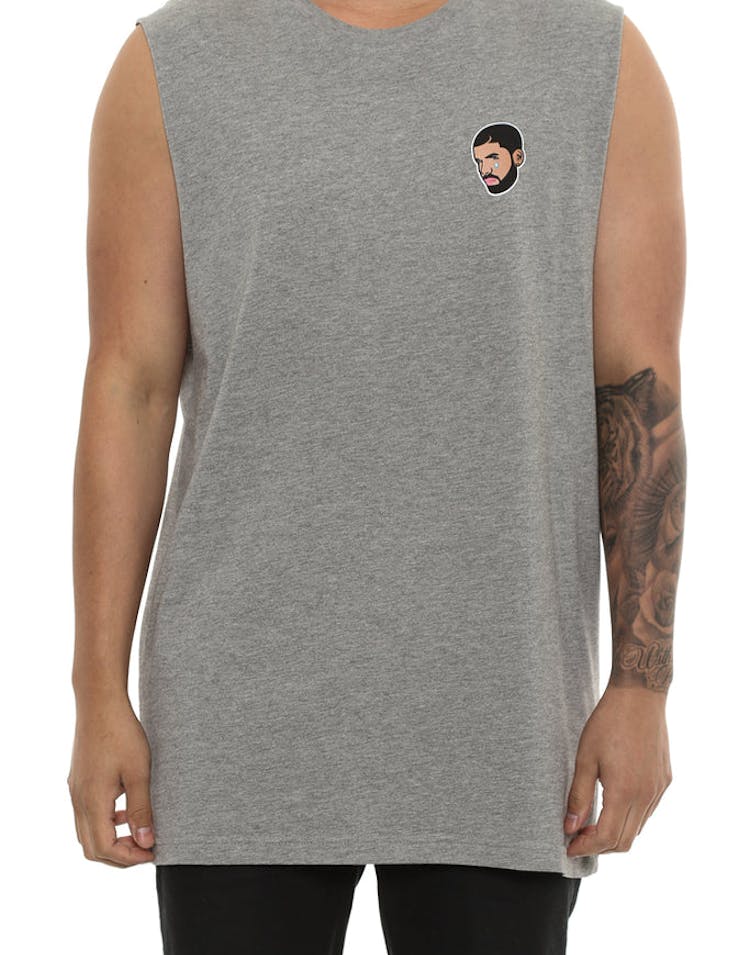 Goat Crew 6WOES Muscle Tee Grey