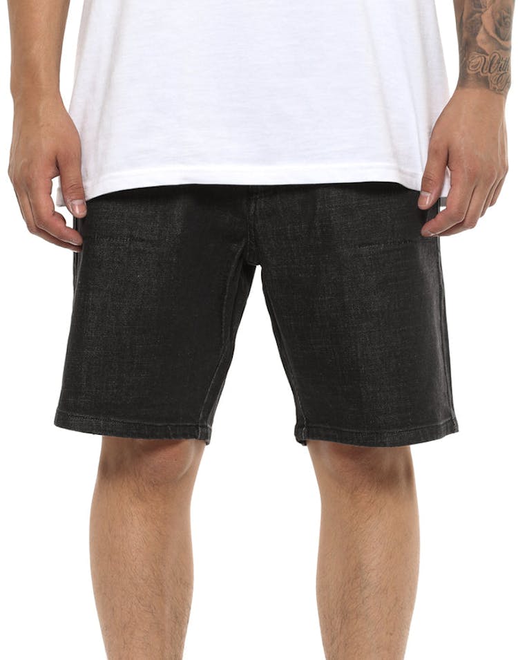Shaun Johnson The Adam Short Black Denim