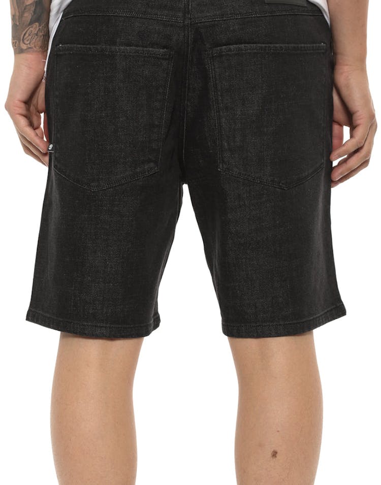 Shaun Johnson The Adam Short Black Denim
