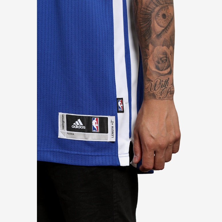 Adidas Performance Warriors 11 Thompson Swingman Jersey Royal Blue