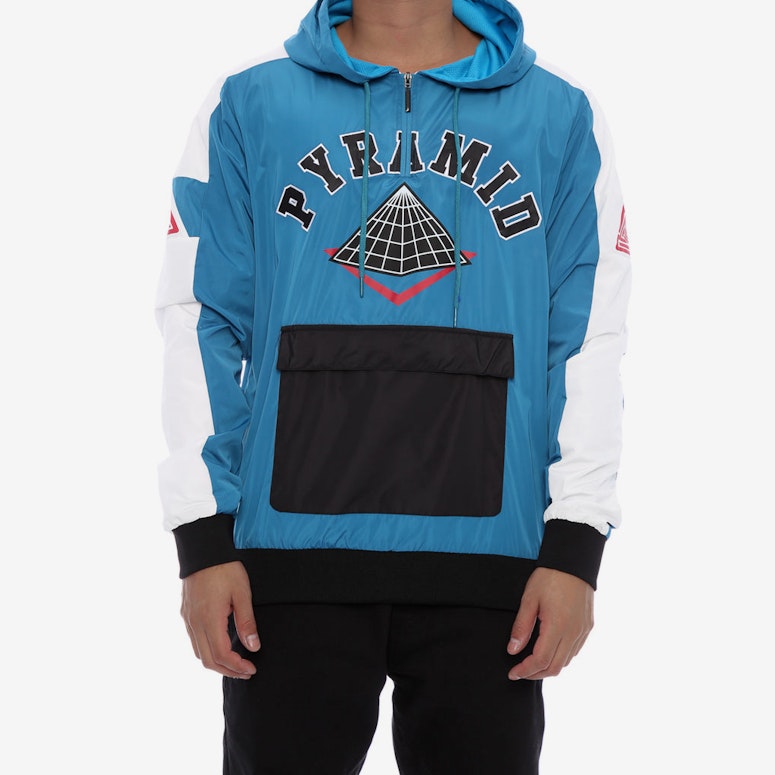 Black Pyramid Pyramid Arch Hoody Blue