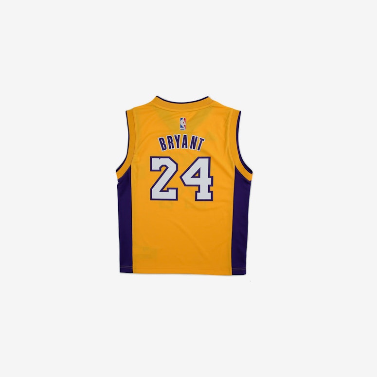 Adidas Performance NBA Los Angeles Lakers Kobe Bryant Youth Jersey '24' Yellow