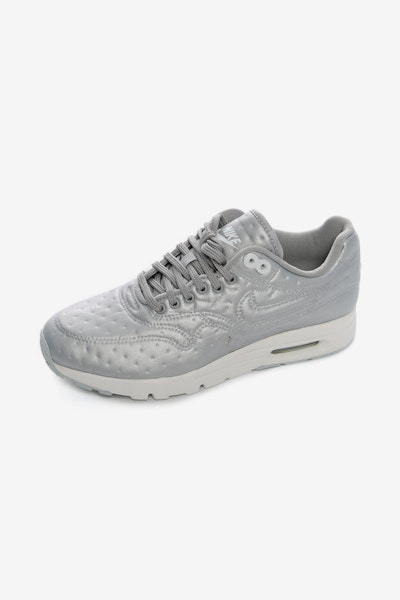 Nike Women's Air Max 1 Ultra Premium Jacquard Metallic Silver