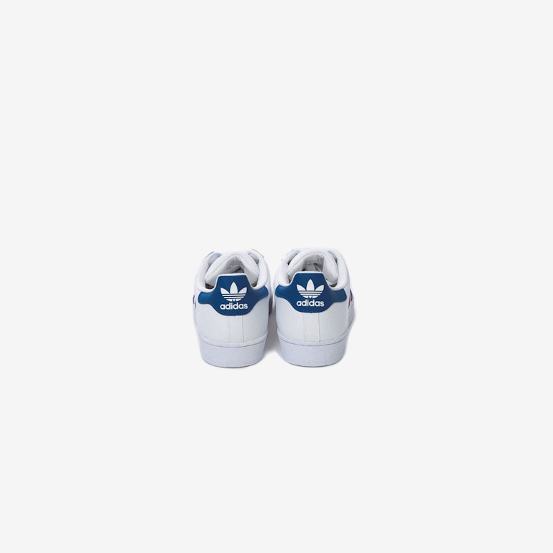 Adidas Originals Superstar White/Blue/Red